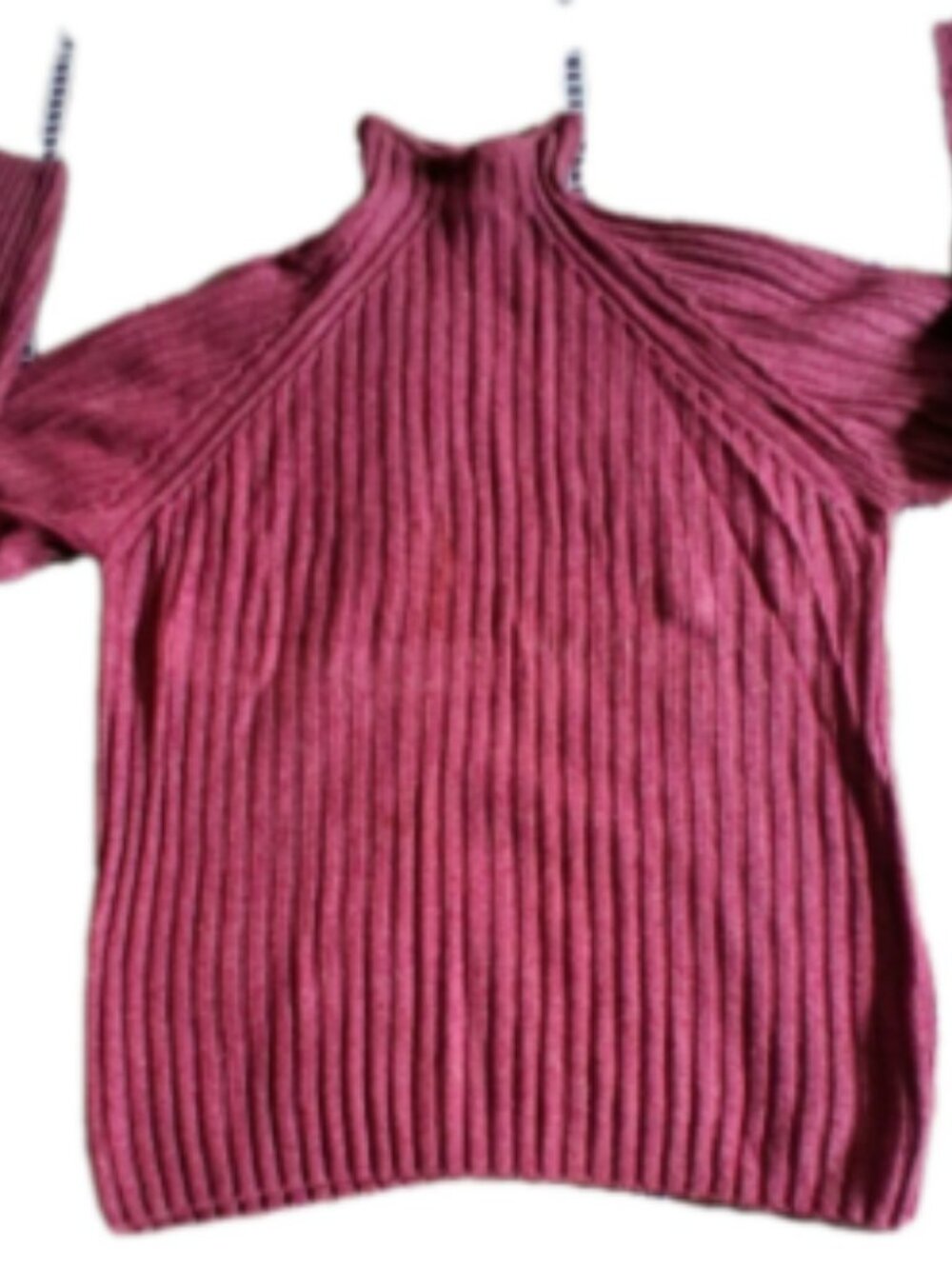 Vintage BACHRACH Men's Size S Ribbed Grandpa Long Sleeve Sweater Wool Silk Blend